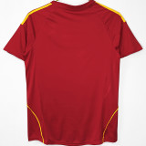 2008 Spain Home Red Retro Soccer Jersey