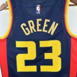 2025 Warriors GREEN #23 City Edition NBA Jerseys