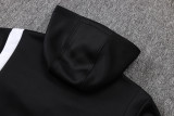 2026/27 PSG Black Zipper Jacket Tracksuit