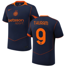 THURAM #9 In Milan 1:1 Quality Third Fans Soccer Jersey 2025/26 ★★