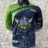 2022/23 Canberra Raiders Rugby Fishing Jersey 突击者