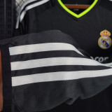 2010/11 RM Away Black Long Sleeve Retro Jersey