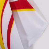 1996 Spain Away White Retro Soccer Jersey