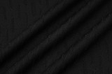 2025 France Black Sweater Tracksuit