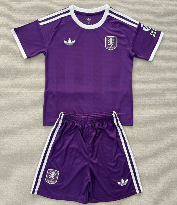 2025/26 Aston Villa GK Kids Soccer Jersey