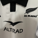 2026 All Blacks Away White Rugby Shirt