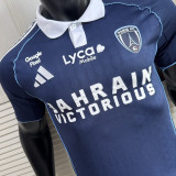 2025/26 Paris FC Home Blue Player Version Soccer Jersey