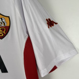 2001/02 Roma Away White Retro Soccer Jersey