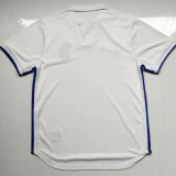 1998 Italy Away Wihte Retro Soccer Jersey