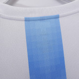 2018 Argentina Home Retro Fans Soccer Jersey