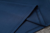 2025 Porto Sapphire Blue Sweater Tracksuit
