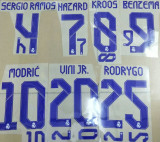 2021/22 RM Home White Player Version Soccer Jersey