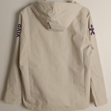 2025 Brazil Off White Windbreaker
