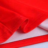 2023 Ferrari F1 55 Red Team T-Shirt 圆领