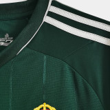 2012/13 RM Third Green Retro Long Sleeve Soccer Jersey