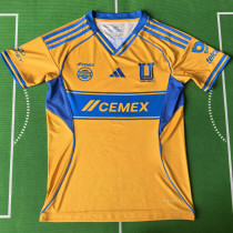 2025/26 Tigres 65Th Souvenir Yellow Women Soccer Jersey 女
