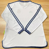 2000/01 RM Home White Retro Long Sleeve Soccer Jersey