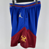 2025 Nuggets Blue NBA Cotton Pants