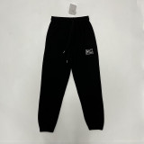 2024/25 Nk~ Black Pure Cotton Sports Trousers Zipper style