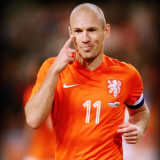 2014 NL Home Orange Retro Soccer Jersey
