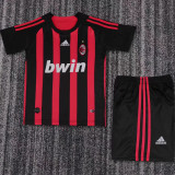 2008/09 AC Milan Home Retro Kids Soccer Jersey
