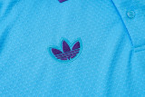 2025/26 RM Light Blue POLO Retro Sweater Tracksuit