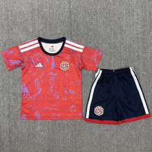 2026/27 Costa Rica Home Red Kids Soccer Jersey