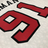 Bulls RODMAN #91 White City Edition NBA Jerseys
