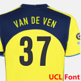 2025/26 TH FC Third Yellow Player Version Soccer Jersey