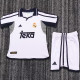 2000/2001 RM Home White Retro Kids Soccer Jersey