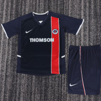 2002/2003 PSG Home Retro Kids Soccer Jersey