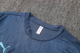 2025/26 Man City Sapphire Blue Training Jersey(A Set)