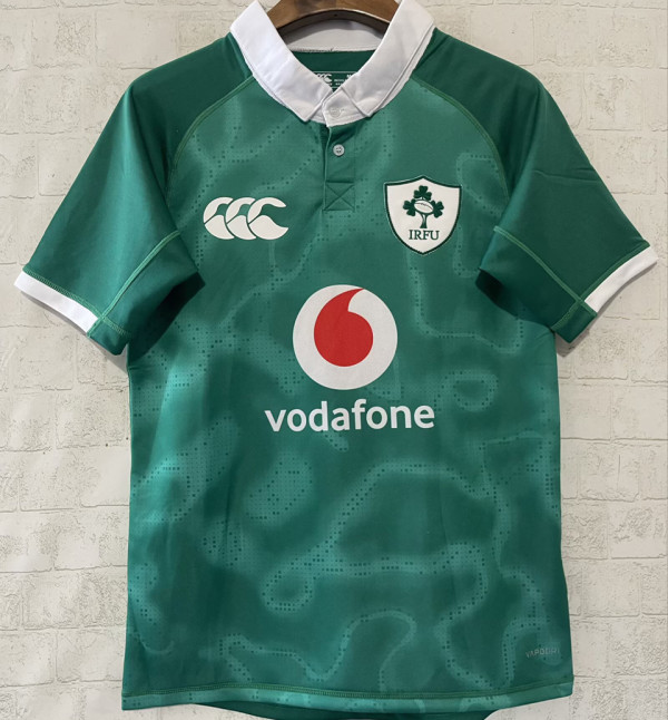 2026 Irish IRFU Home Green Rugby Jersey  Ireland 爱尔兰