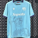 2025/26 Bologna Third Blue Fans Soccer Jersey