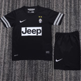 2012/2013 JUV Away Black Retro Kids Soccer Jersey