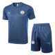 2025/26 Man City Sapphire Blue Training Jersey(A Set)
