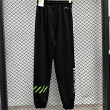 2025 Nk~ Black Pure Cotton Sports Trousers Zipper style