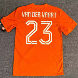2014 NL Home Orange Retro Soccer Jersey