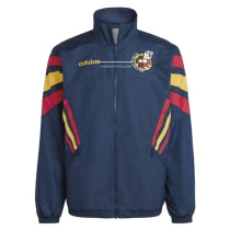 1996 Spain Sapphire Blue Retro Windbreaker
