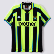 1998-1999 Man City Away Retro Soccer Jersey