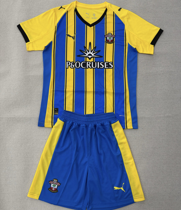 2025/26 Southampton Away Kids Soccer Jersey