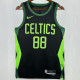 2025 Celtics QUETA #88  Black City Edition NBA Jerseys
