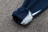 2025 France Sapphire Blue Hoody Zipper Jacket