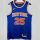 2025 NY Knicks BRIDGES  #25 Blue City Edition NBA Jerseys
