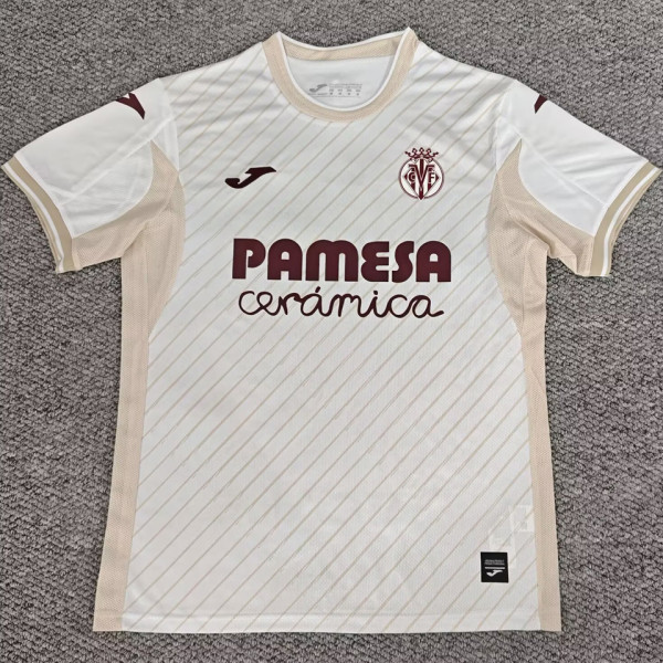 2025/26 Villarreal Away Fans Soccer Jersey