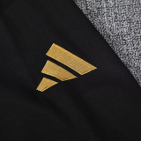 2025 Argentina Black Hoody Zipper Jacket Tracksuit