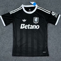2025/26 Aston Villa GK Black Fans Soccer Jersey