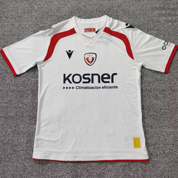 2025/26 Osasuna Third White Fans Soccer Jersey