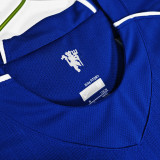 2007/08 M Utd Blue GK Retro Soccer Jersey