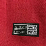 2017/18 Roma Home Red Retro Soccer Jersey